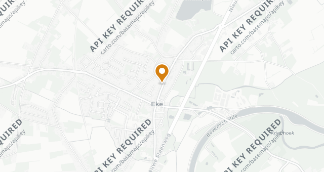 Map showing VanOost