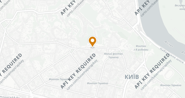 Map showing Books & Bottles