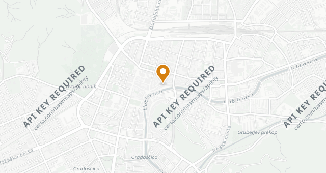 Map showing Restavracija Most
