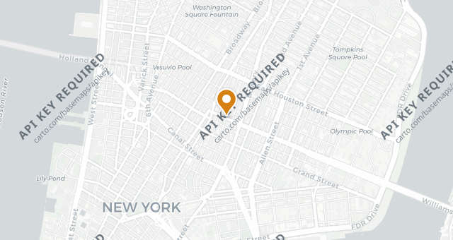 Map showing Thai Diner