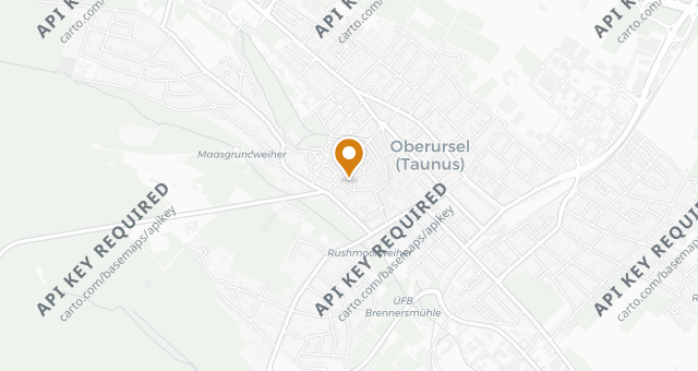 Map showing Ratskeller Oberursel