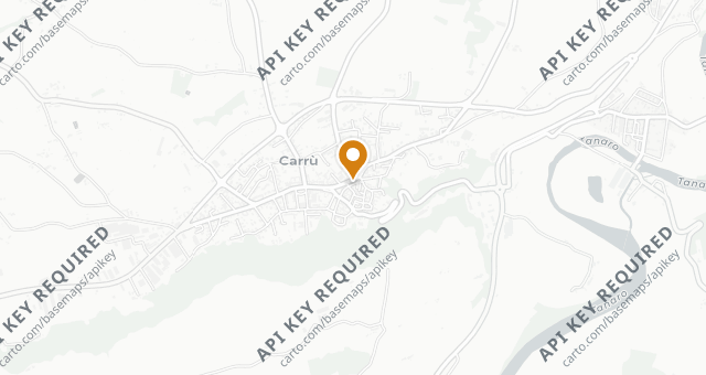 Map showing Vascello d'Oro