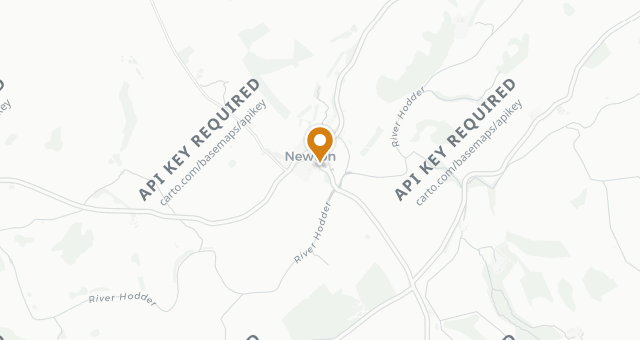 Map showing Parkers Arms