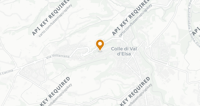 Map showing Il Frantoio