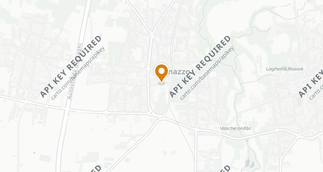 Map showing Trattoria contemporanea
