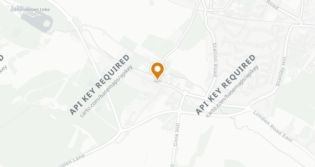 Map showing Pluma