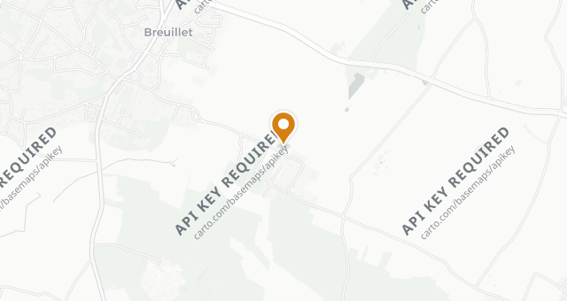 Map showing L'Aquarelle