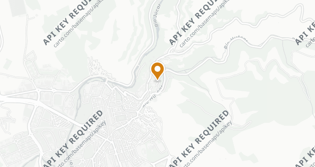 Map showing Casa de La Sirena