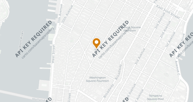 Map showing Cecchi's Bar and Grill