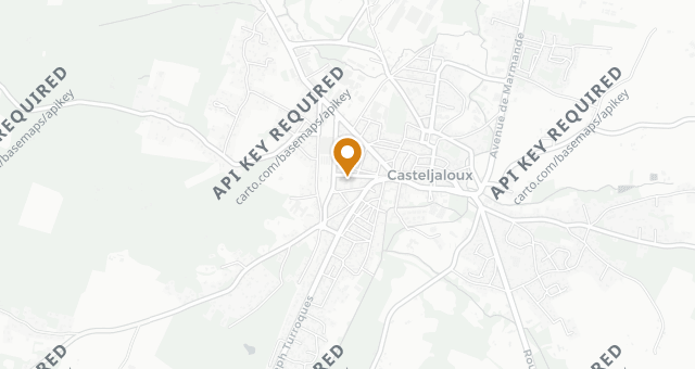 Map showing La Vieille Auberge