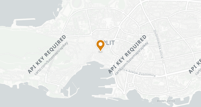 Map showing Bokeria Kitchen & Wine