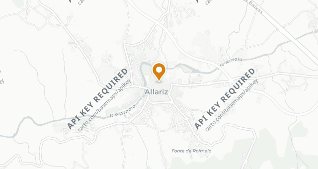 Map showing Marmurio do Río