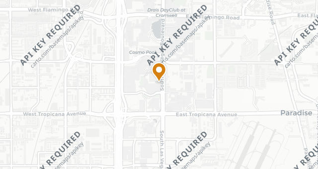 Map showing Toscana Ristorante & Bar