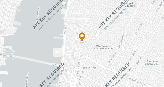 Map showing Sushi Nakazawa New York