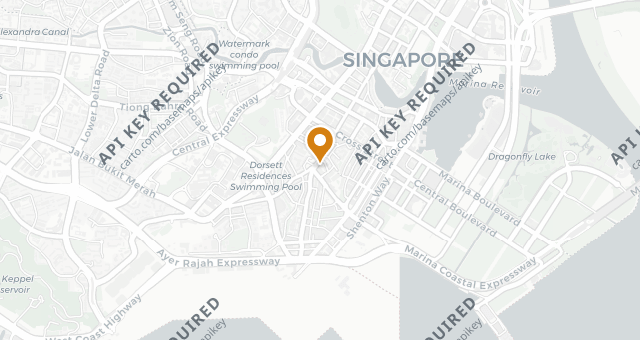 Map showing Maxwell Fuzhou Oyster Cake