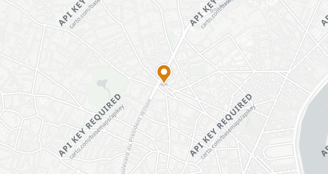 Map showing Le Pavillon des Boulevards