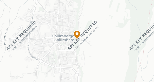 Map showing La Torre