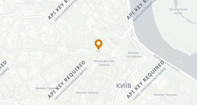 Map showing Catch