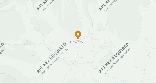 Map showing The Owl Hawnby