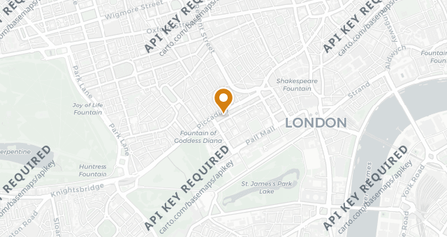 Map showing Wiltons Restaurant