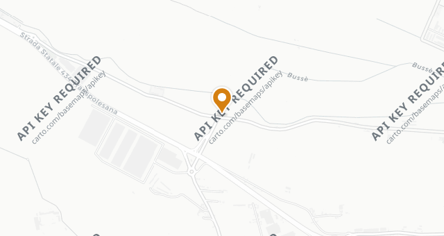Map showing Ristorante Famiglia Rana