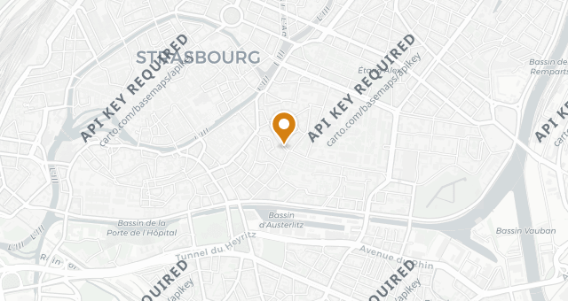 Map showing Bistrot des Rosiers