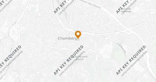 Map showing Le Bistrot
