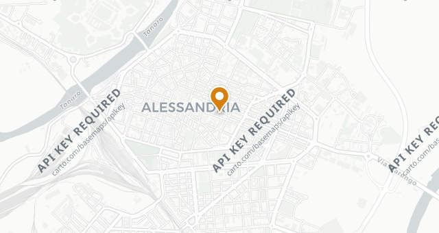 Map showing Duomo