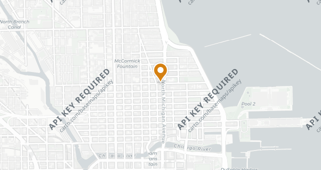 Map showing RL Restaurant