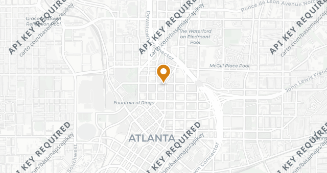 Map showing White Oak Kitchen & Cocktails