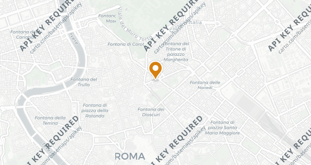 Map showing Colline Emiliane