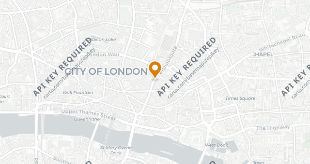 Map showing Restaurant Gordon Ramsay High