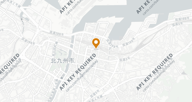 Map showing Tenzushi Kyomachi-ten