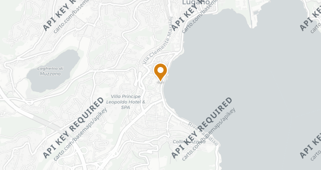 Map showing Hotel Splendide Royal