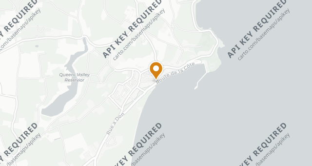 Map showing Bass and Lobster