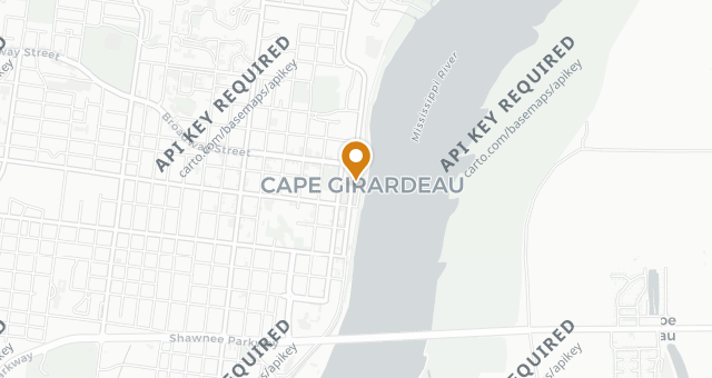 Map showing 36 Restaurant and Bar