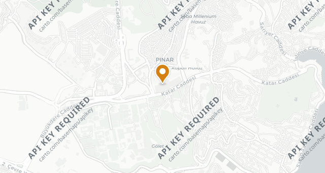 Map showing Zuma İstanbul