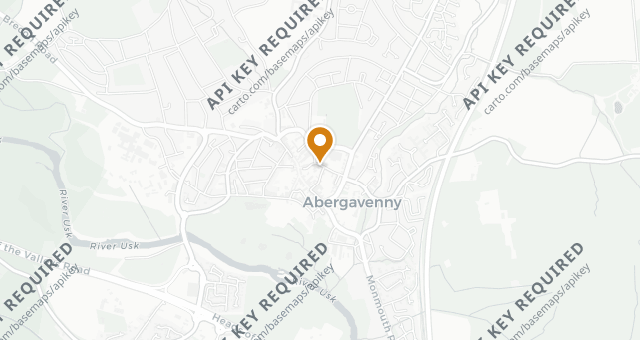 Map showing The Gaff