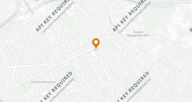 Map showing Babette