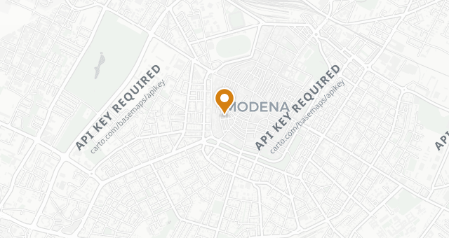 Map showing Osteria Francescana
