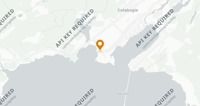 Map showing On the Rocks