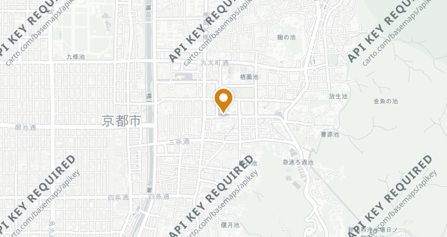 Map showing Kyo Seika