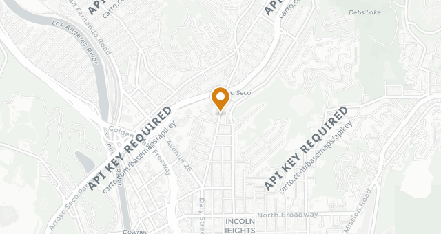 Map showing Carnes Asadas Pancho Lopez