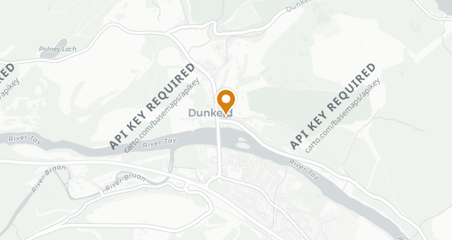 Map showing The Taybank