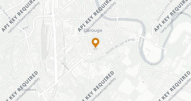 Map showing Bistrot du Lion d'Or