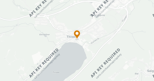 Map showing Treschers Restaurants
