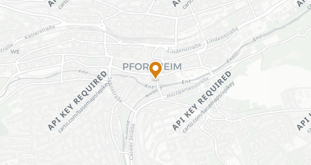 Map showing Parkrestaurant &amp; Palmengarten
