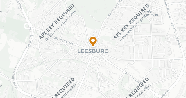 Map showing Lightfoot Restaurant
