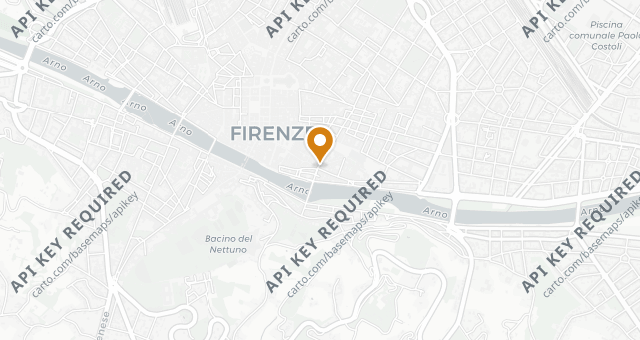 Map showing Del Fagioli