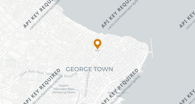 Map showing Bee Hwa Cafe